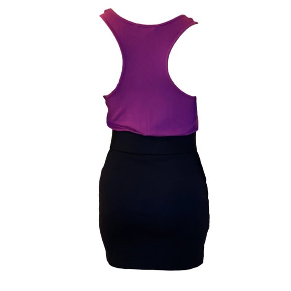 BCBGeneration Color Block Pink Black Zipper Dress - Picture 2 of 5